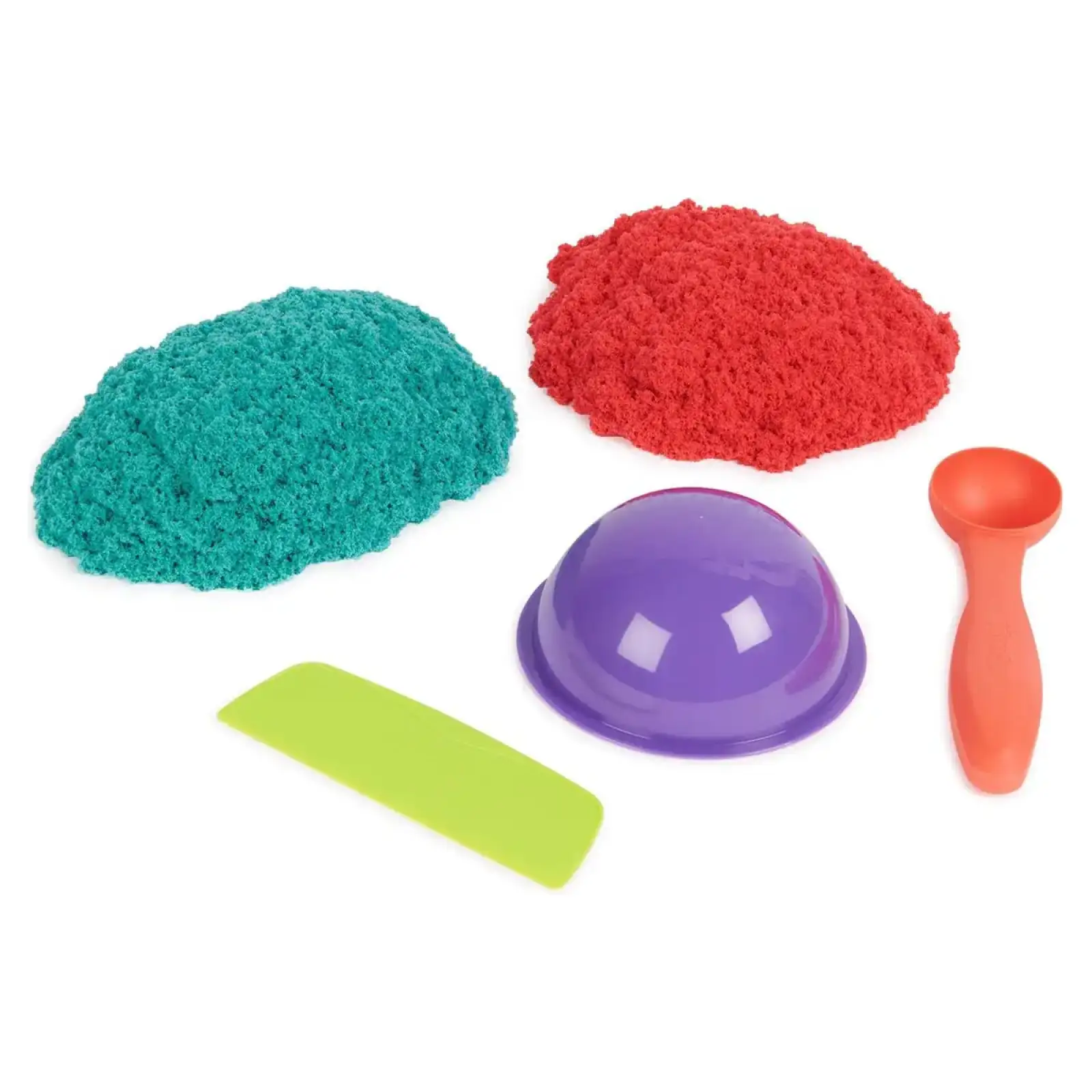 Набор песка для детского творчества - KINETIC SAND КРАСОЧНЫЙ ДУЭТ (2 цвета, 680 g, акссес.) (71652)