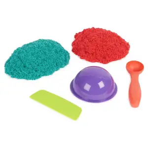 Набор песка для детского творчества - KINETIC SAND КРАСОЧНЫЙ ДУЭТ (2 цвета, 680 g, акссес.) (71652)
