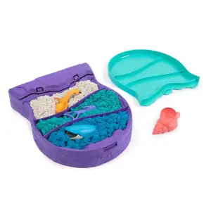 Набор песка для детского творчества - KINETIC SAND МОРСКИЕ ГЛУБИНЫ (3 цвета, 680 g, акссес.) (71670)