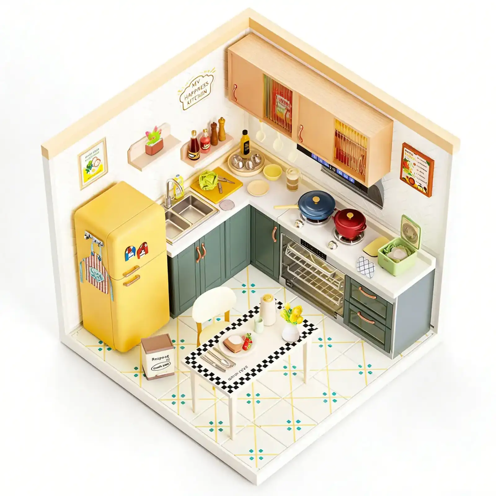 Конструктор-румбокс MINI HOUSE серии 