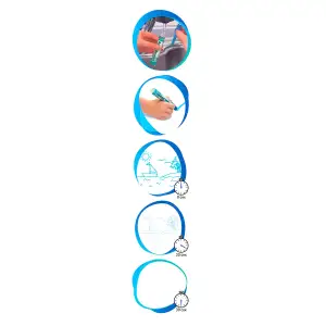 Набор для творчества AQUA DOODLE - ВОЛШЕБНЫЕ ВОДНЫЕ ШТАМПЫ (AD8001N)