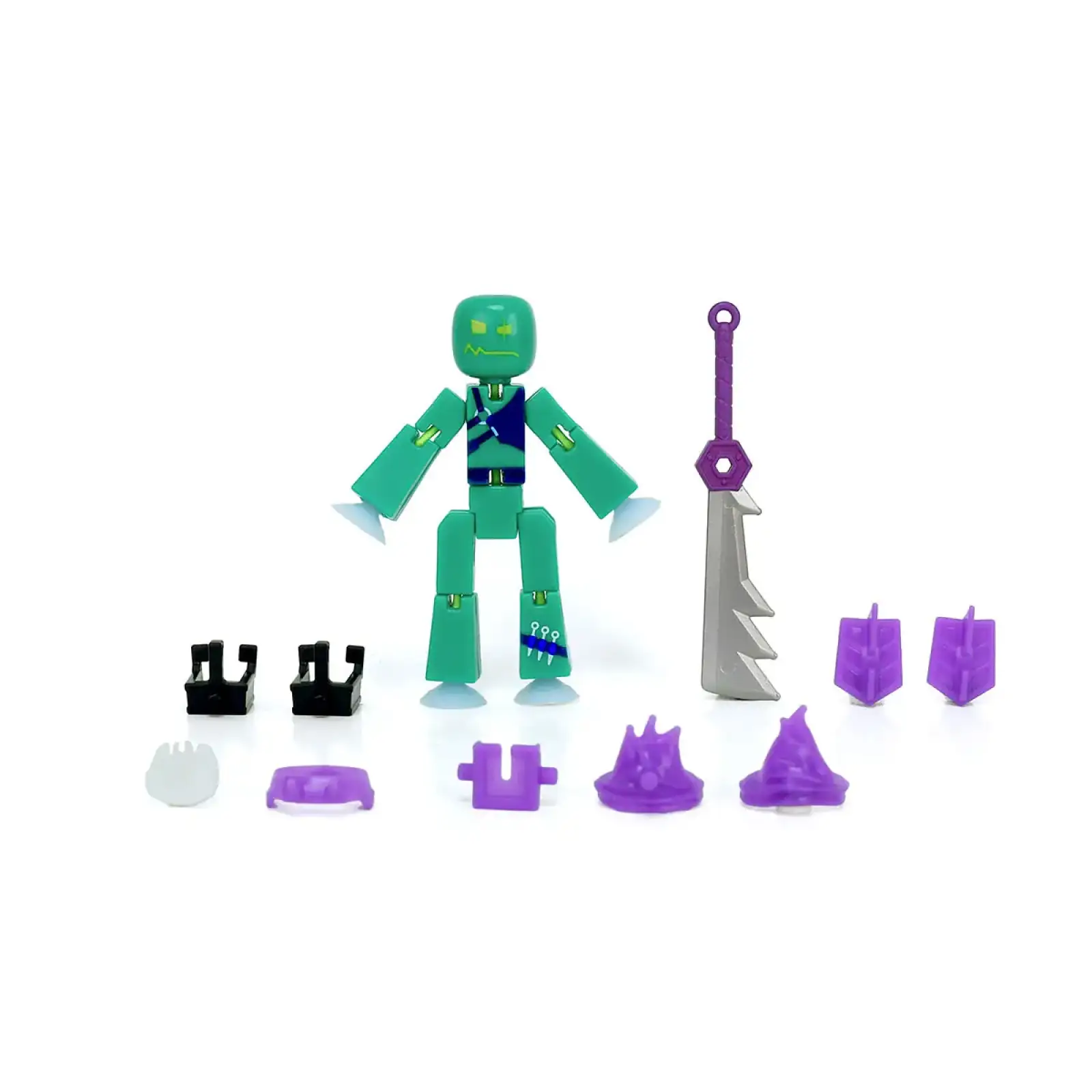 Ігровий набір для анімаційної творчості STIKBOT LEGENDS - РЕЙЗ (1 екскл. фіг., аксесуари) (SB260RA_UAKD)
