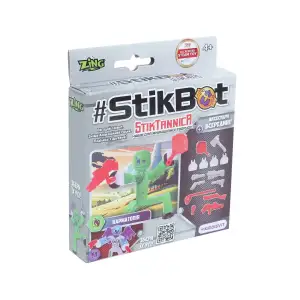 Игровой набор для анимационного творчества STIKBOT STIKTANNICA - КАРМАТОПИЯ (1 экскл. фиг., аксессуары) (SB270G_UAKD)