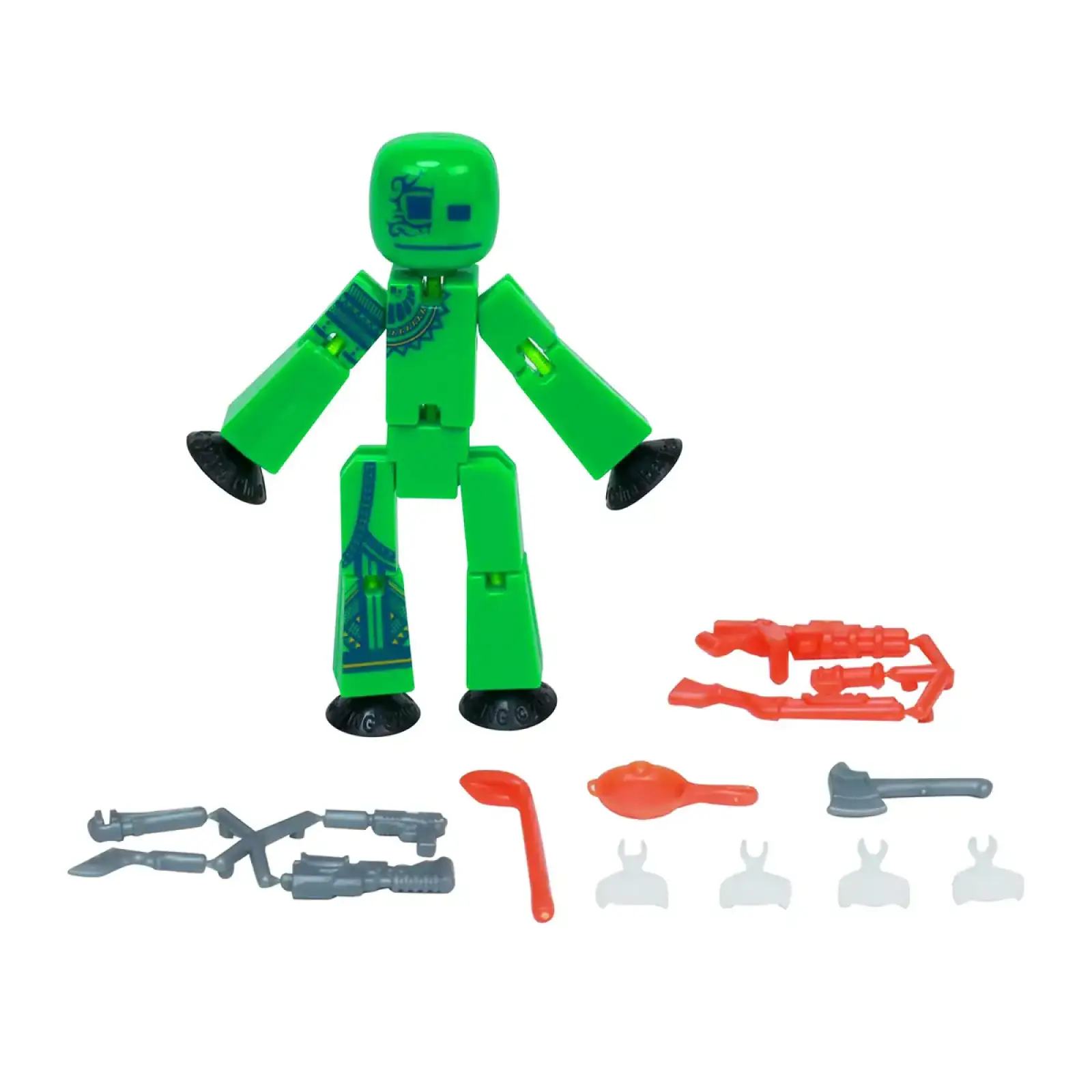 Игровой набор для анимационного творчества STIKBOT STIKTANNICA - КАРМАТОПИЯ (1 экскл. фиг., аксессуары) (SB270G_UAKD)