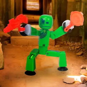 Игровой набор для анимационного творчества STIKBOT STIKTANNICA - КАРМАТОПИЯ (1 экскл. фиг., аксессуары) (SB270G_UAKD)