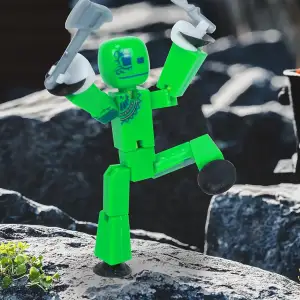 Игровой набор для анимационного творчества STIKBOT STIKTANNICA - КАРМАТОПИЯ (1 экскл. фиг., аксессуары) (SB270G_UAKD)
