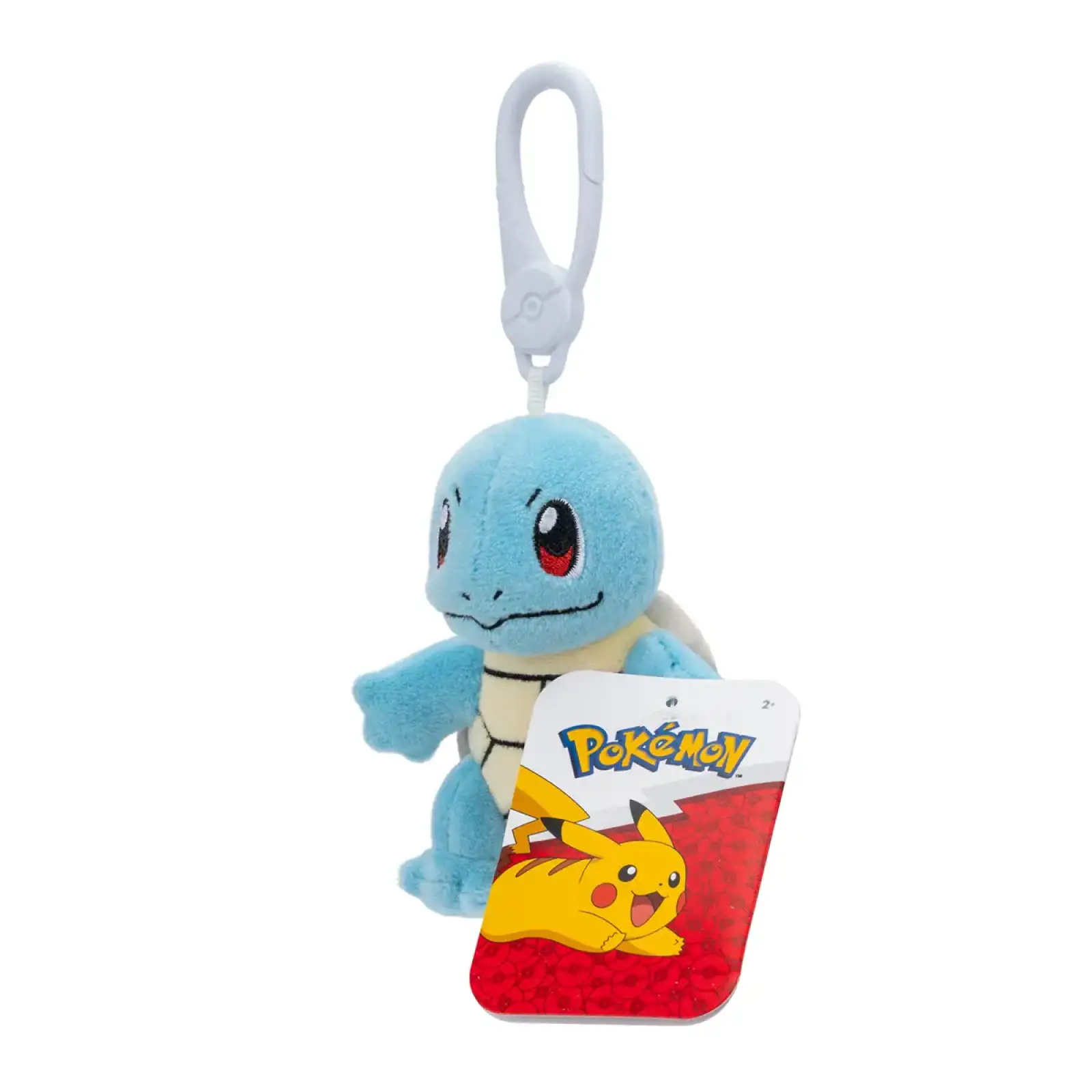М'яка іграшка на кліпсі POKEMON - СКВІРТЛ W11 (PKW3922)