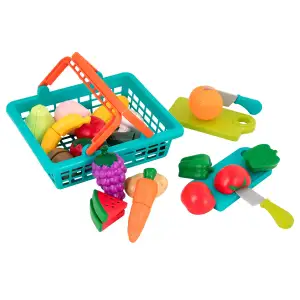 Игровой набор для двоих - ОВОЩИ-ФРУКТЫ НА ЛИПУЧКАХ Battat Lite (BT4743Z)