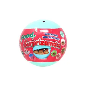 Мягкая игрушка-сюрприз в шаре SURPRIZAMALS S1 – ВКУСНЯШКИ (9 видов в ассорт.) (SU03666-0024)