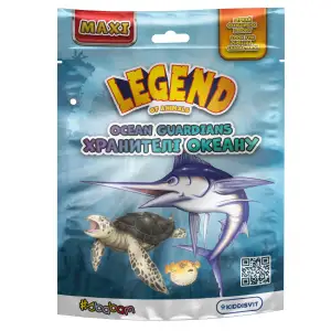 Стретч-іграшка у вигляді тварини серії LEGEND OF ANIMALS МАКСІ - ХРАНИТЕЛІ ОКЕАНУ (в дисп.) #sbabam (106/CN24)