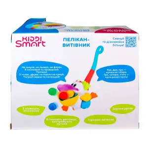 Іграшка-каталка KIDDI SMART – ПЕЛІКАН-ВИТІВНИК (українська) (064642)