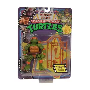 Фігурка серії ЧЕРЕПАШКИ-НІНДЗЯ MOVIE STAR 1992 - МІКЕЛАНДЖЕЛО (12 cm) TMNT (81333)