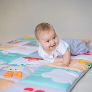 Розвиваючий великий килимок - МОЇ ЗАХОПЛЕННЯ (100х150 см) Taf Toys (12175)