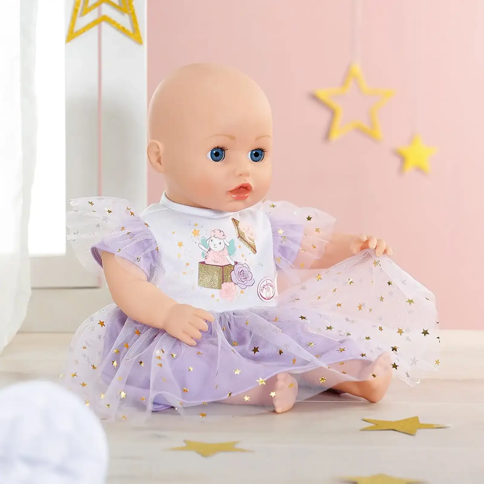 Одежда для куклы BABY ANNABELL - СИРЕНЕВОЕ ПЛАТЬЕ (43 cm) BABY born (710296)