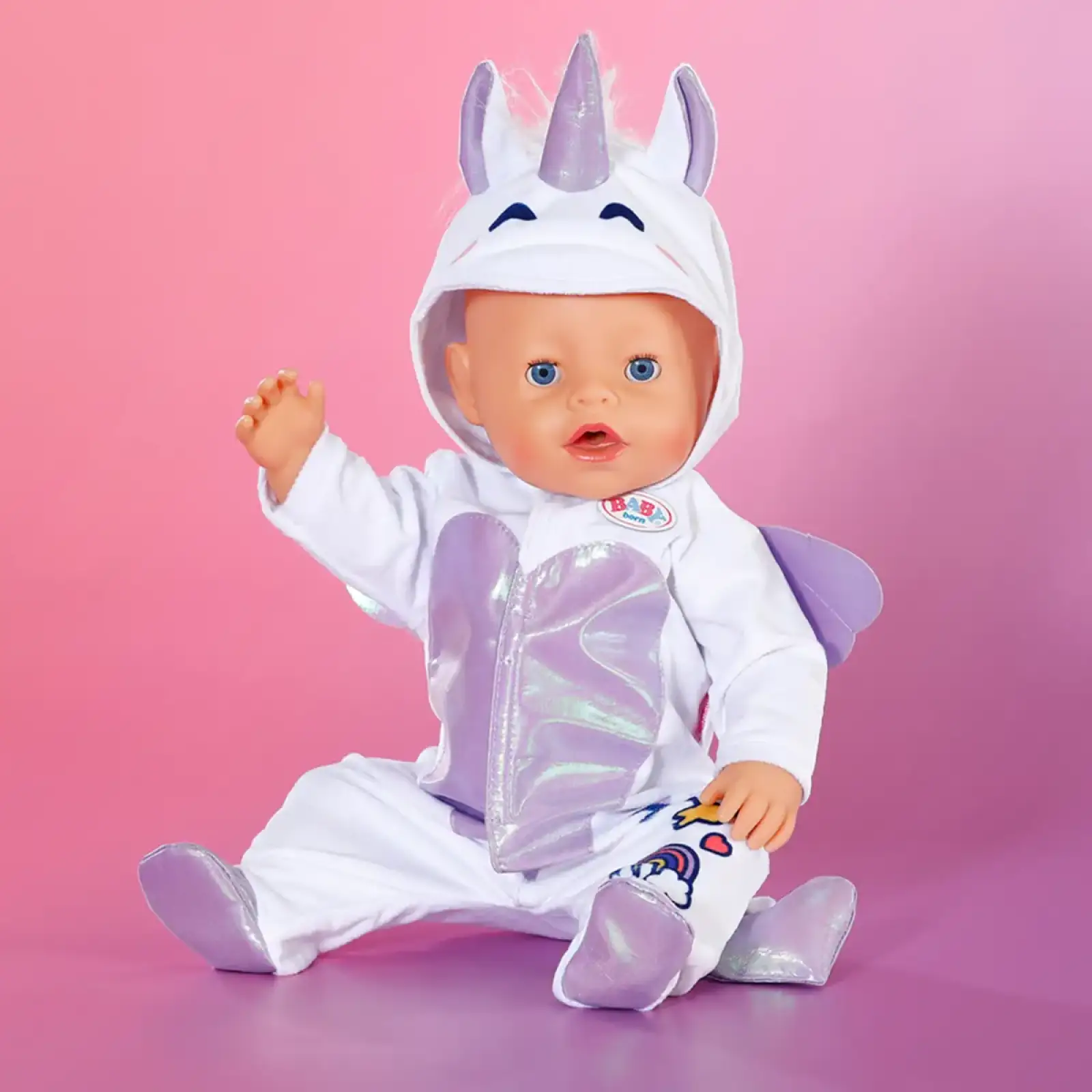 Одяг для ляльки BABY BORN - КОМБІНЕЗОН ЄДИНОРОГА (43 cm) (838266)