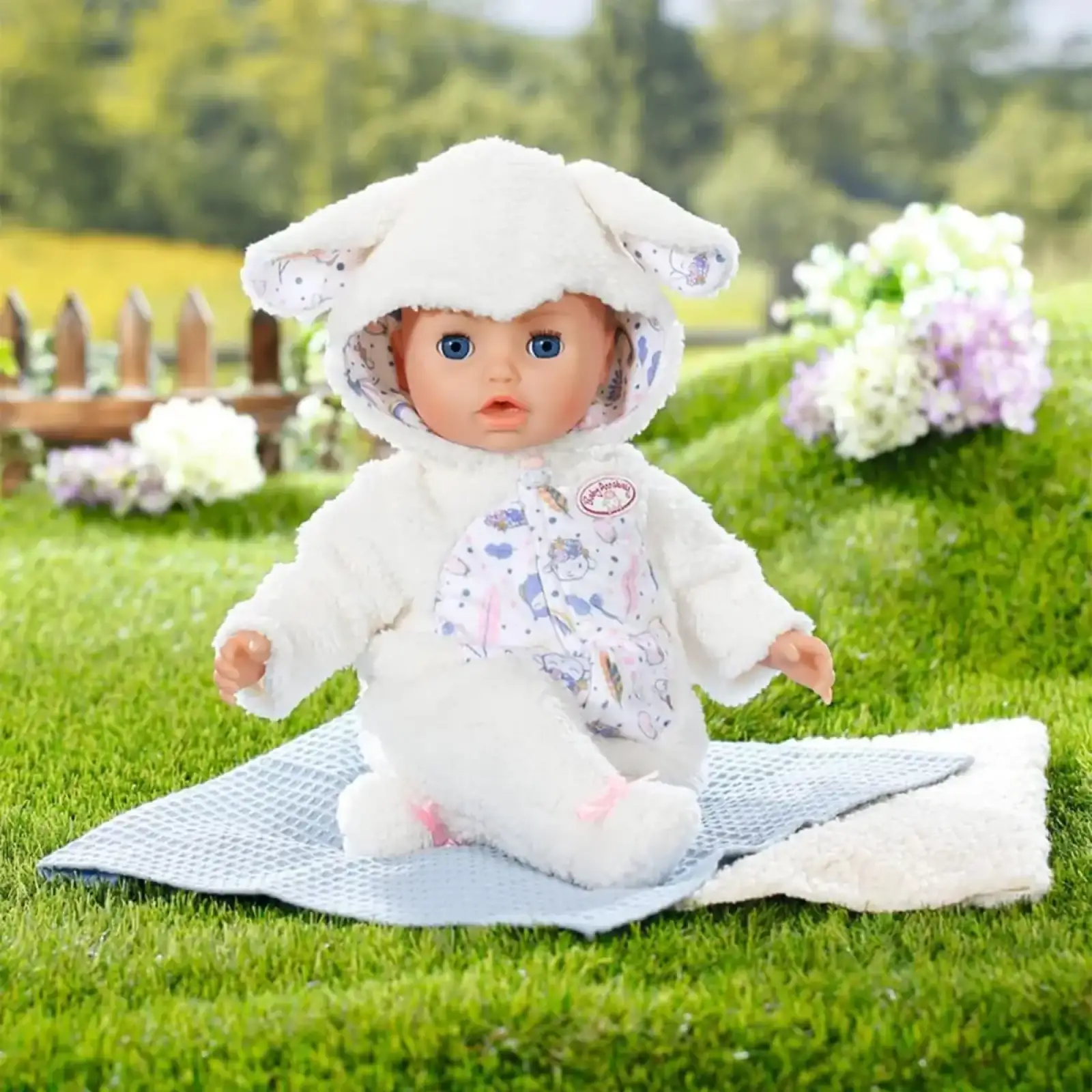 Одяг для ляльки BABY BORN – КОМБІНЕЗОН ОВЕЧКИ (43 см) (838853)