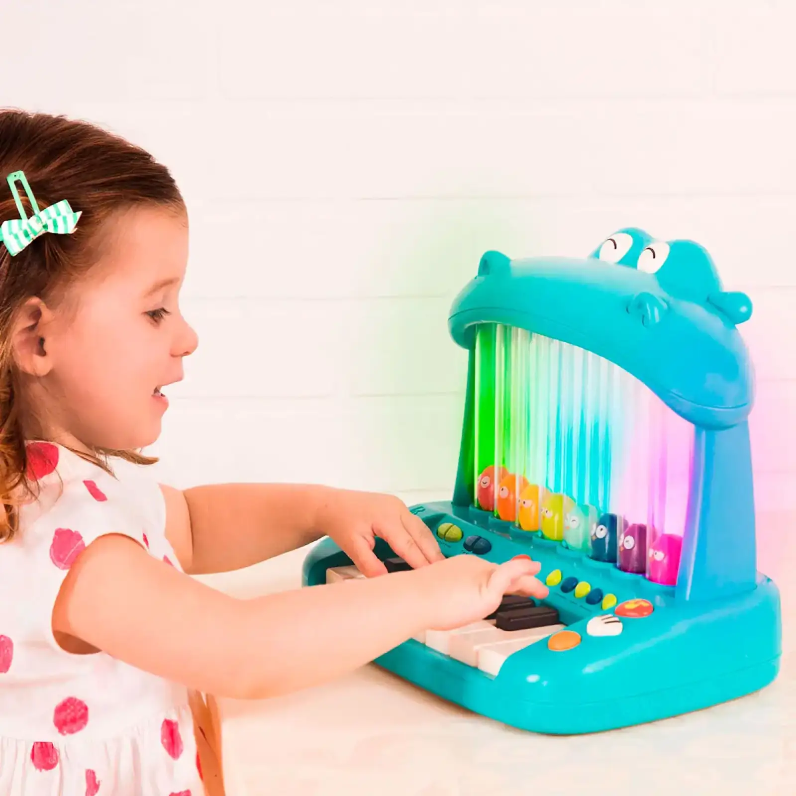 Музыкальная игрушка – ГИППОПОФОН (свет, звук) Battat (LB1650Z)