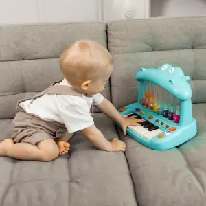 Музыкальная игрушка – ГИППОПОФОН (свет, звук) Battat (LB1650Z)