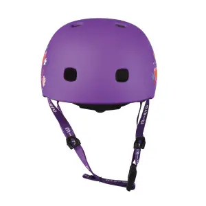 Захисний шолом MICRO - ФІОЛЕТОВИЙ З КВІТАМИ (52-56 cm, M) (AC2138BX)