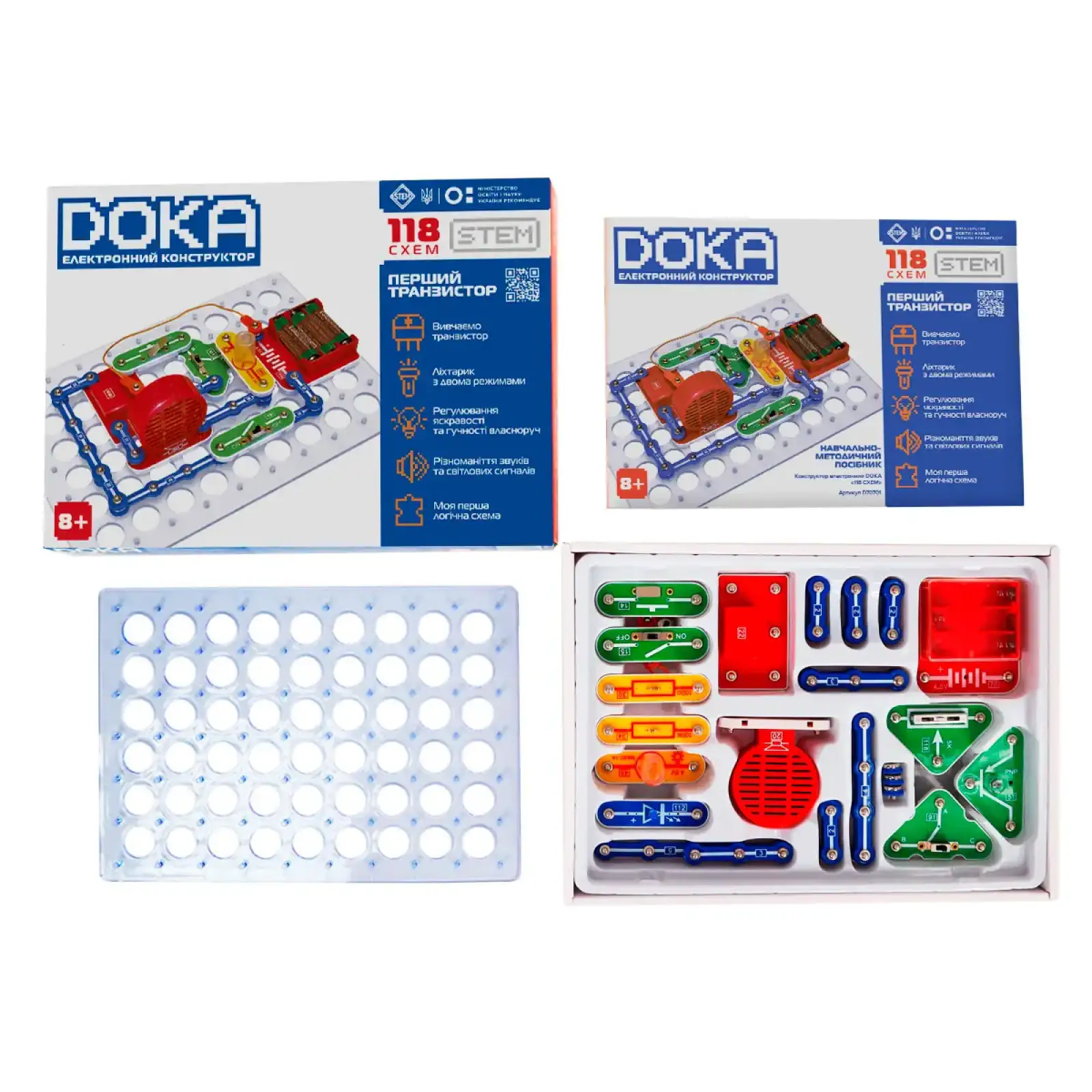 Конструктор електронний DOKA 