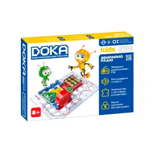 Конструктор електронний DOKA "ЗБИРАЄМО РАДІО" (D70703)