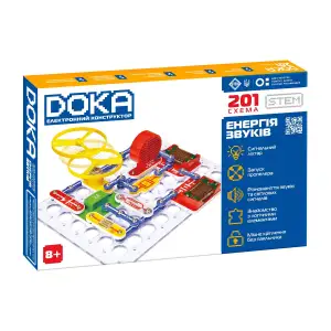 Конструктор електронний DOKA "201 СХЕМА" (D70706)