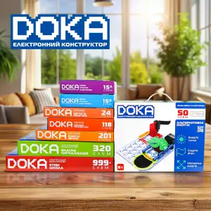 Конструктор електронний DOKA 