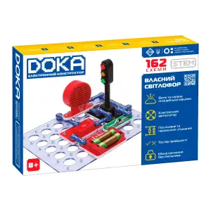 Конструктор електронний DOKA "162 СХЕМИ" (D70714)