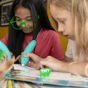Набір стрижнів для 3D-ручки 3Doodler Start - МІКС (75 шт: чорний, рожевий, сірий) (3DS-ECO-MIX3-75)