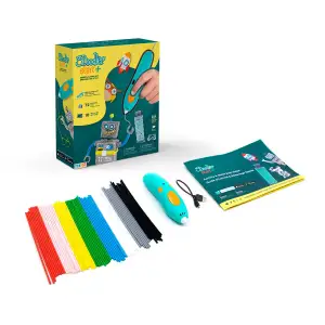 3D-ручка 3Doodler Start Plus для дитячої творчості базовий набір - КРЕАТИВ (72 стрижні) (SPLUS)