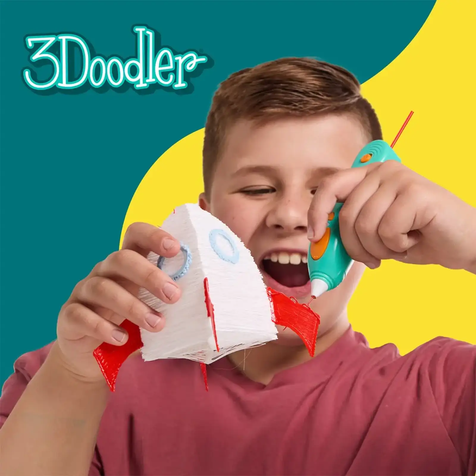 3D-ручка 3Doodler Start Plus для детского творчества - КРЕАТИВ ПЛЮС (72 стержня) (SPLUS EFG)