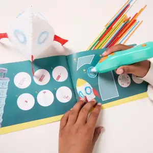 3D-ручка 3Doodler Start Plus для детского творчества - КРЕАТИВ ПЛЮС (72 стержня) (SPLUS EFG)