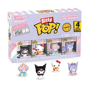 Набір ігрових фігурок BITTY POP! серії "Sanrio" - КУРОМІ (4 фігурки в ас.) Funko (85715)