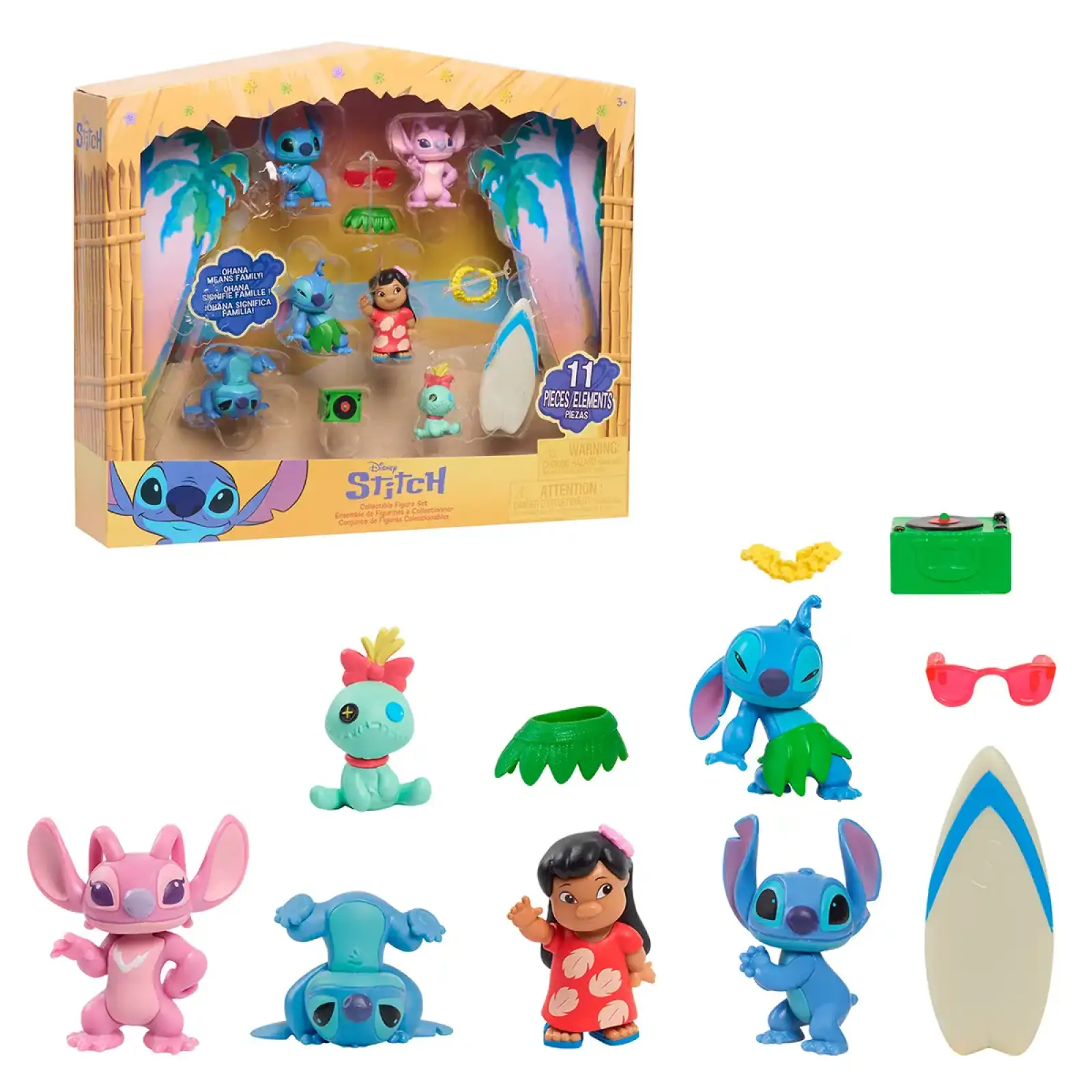 Набор коллекционных фигурок STITCH - СТИЧ (46112)