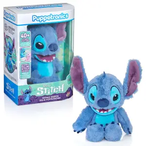 Интерактивная мягкая игрушка PUPPETRONIC BY REAL FX Palm серии "Disney" - СТИЧ (DIS-1037)