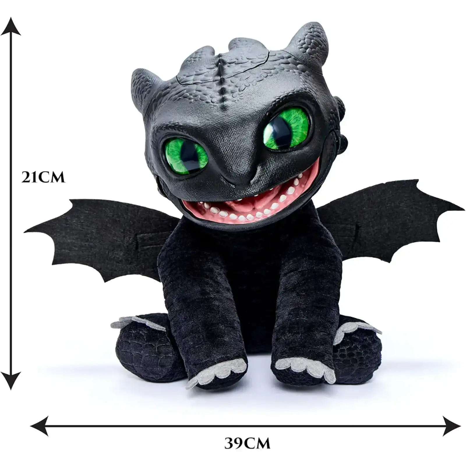 Интерактивная мягкая игрушка PUPPETRONIC BY REAL FX - БЕЗЗУБИК (HTTYD-1001-01)