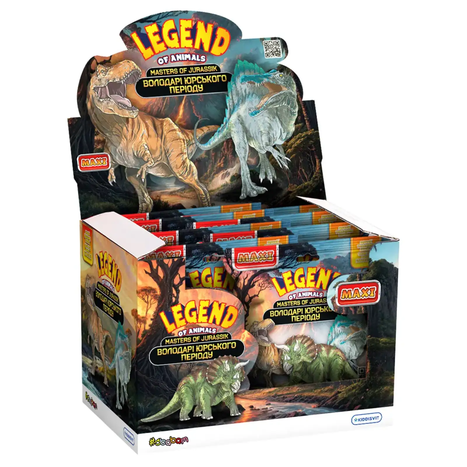 Стретч-игрушка в виде животного серии LEGEND OF ANIMALS МАКСИ – ВЛАСТЕЛИНЫ ЮРСКОГО ПЕРИОДА #sbabam (106/CN23)