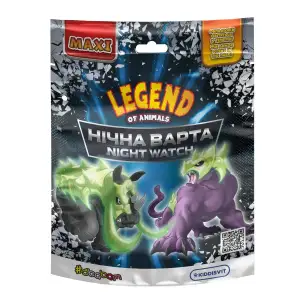 Стретч-іграшка у вигляді тварини серії "LEGEND OF ANIMALS МАКСІ" – НІЧНА ВАРТА (у диспл.) #sbabam (127/CN23)