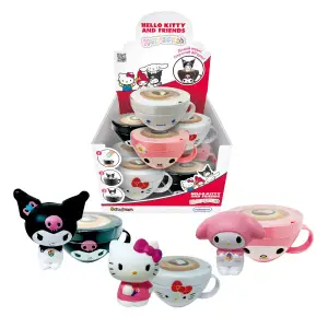 Коллекционная фигурка-сюрприз HELLO KITTY И ДРУЗЬЯ S2 – КАПУЧИНО (в диспл.) #sbabam (40/FB25)
