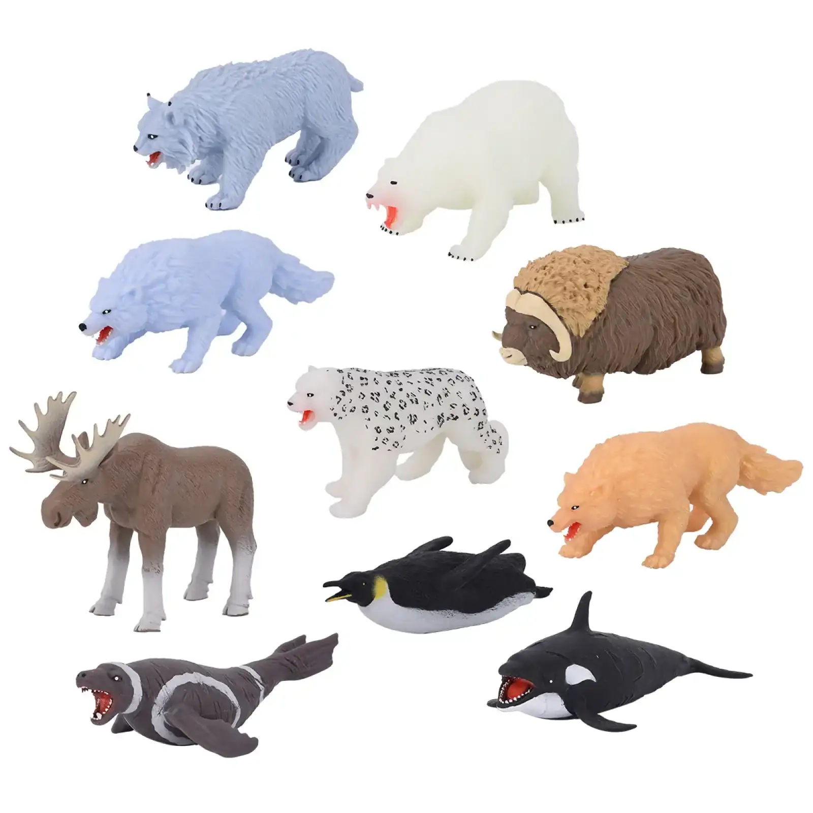 Дисплей стретч-іграшок серії LEGEND OF ANIMALS МАКСІ - ВАРТОВІ КРИЖАНОГО СВІТУ (10 шт) #sbabam (67/CN24-CDU)