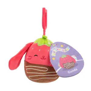 М'яка іграшка на кліпсі SQUISHMALLOWS – КРОЛИК ГУНДА (9 cm) (SQCP00464)