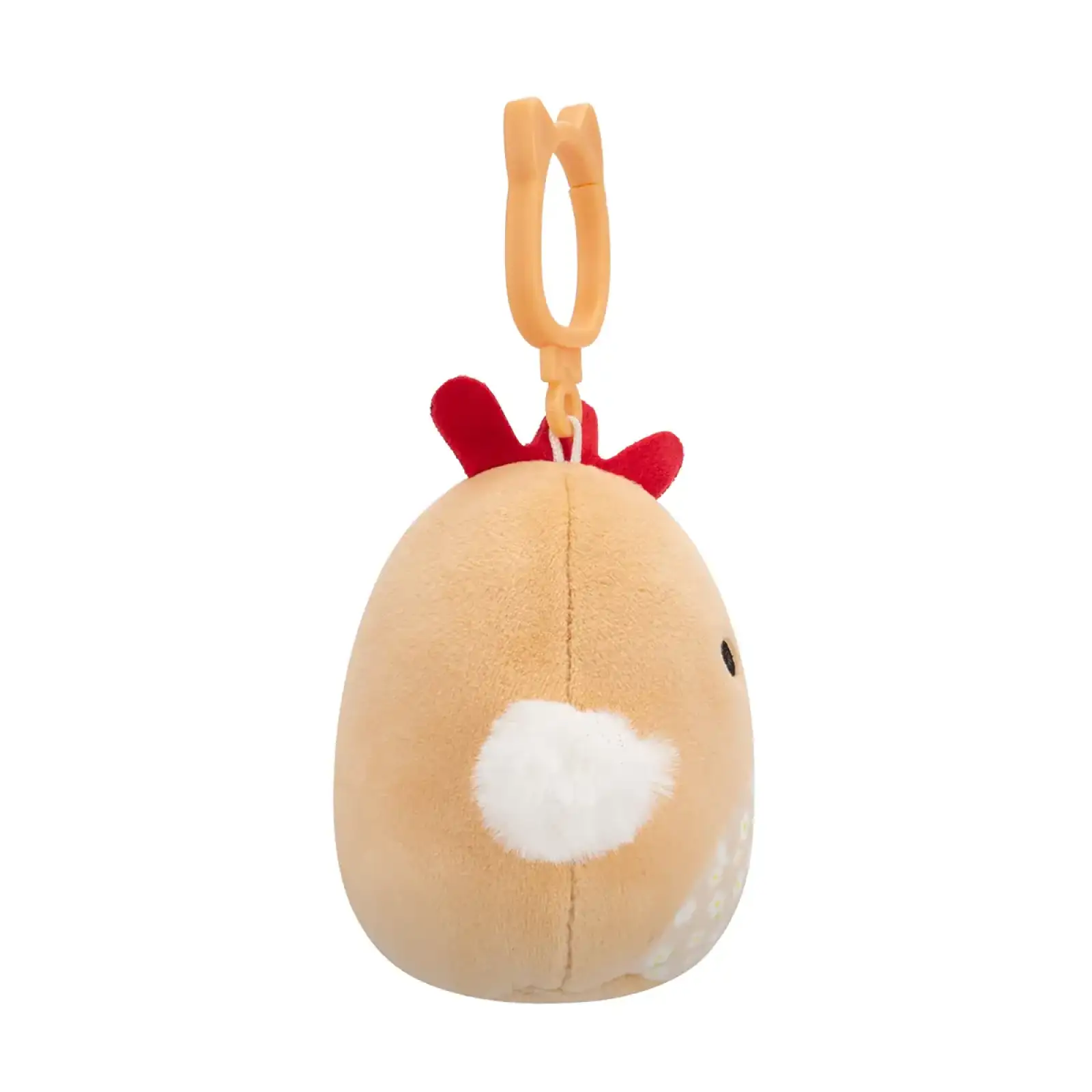 Мягкая игрушка на клипсе SQUISHMALLOWS – ПЕТУШОК РУТИ (9 cm) (SQCP00465)