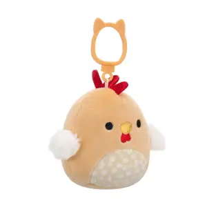 Мягкая игрушка на клипсе SQUISHMALLOWS – ПЕТУШОК РУТИ (9 cm) (SQCP00465)