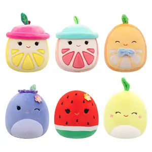 М'яка іграшка-сюрприз SQUISHMALLOWS – ВЕСЕЛІ ФРУКТИКИ (13 cм) (SQCR07568)