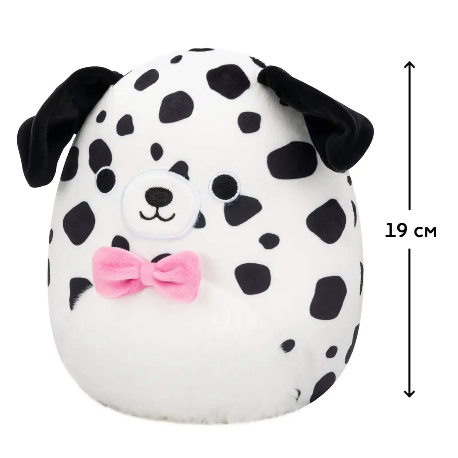 М'яка іграшка SQUISHMALLOWS – ДАЛМАТИНЕЦЬ ДАСТІН (19 см) (SQCR07942)