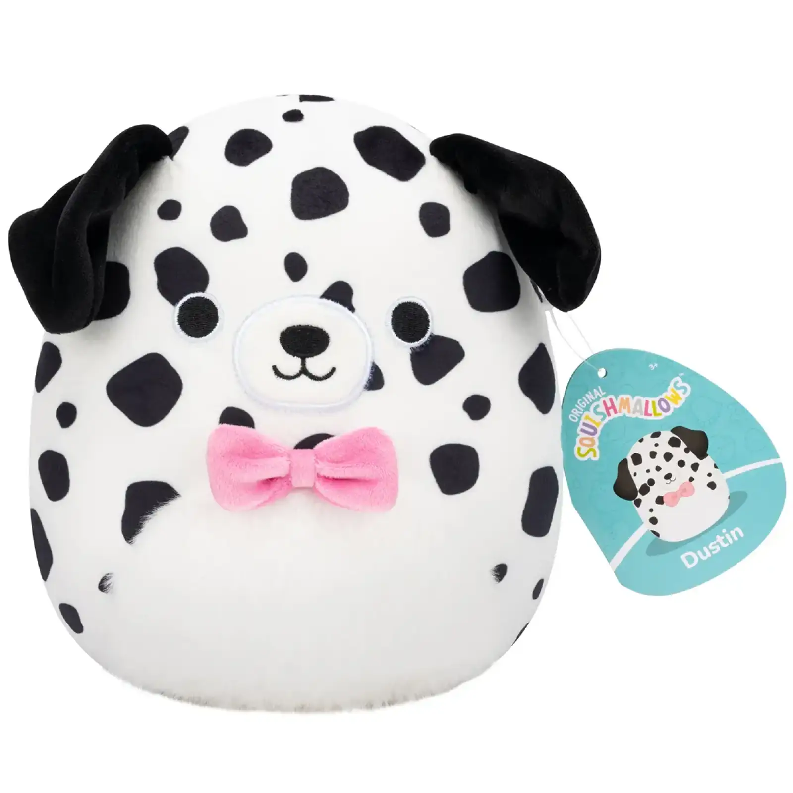 М'яка іграшка SQUISHMALLOWS – ДАЛМАТИНЕЦЬ ДАСТІН (19 см) (SQCR07942)