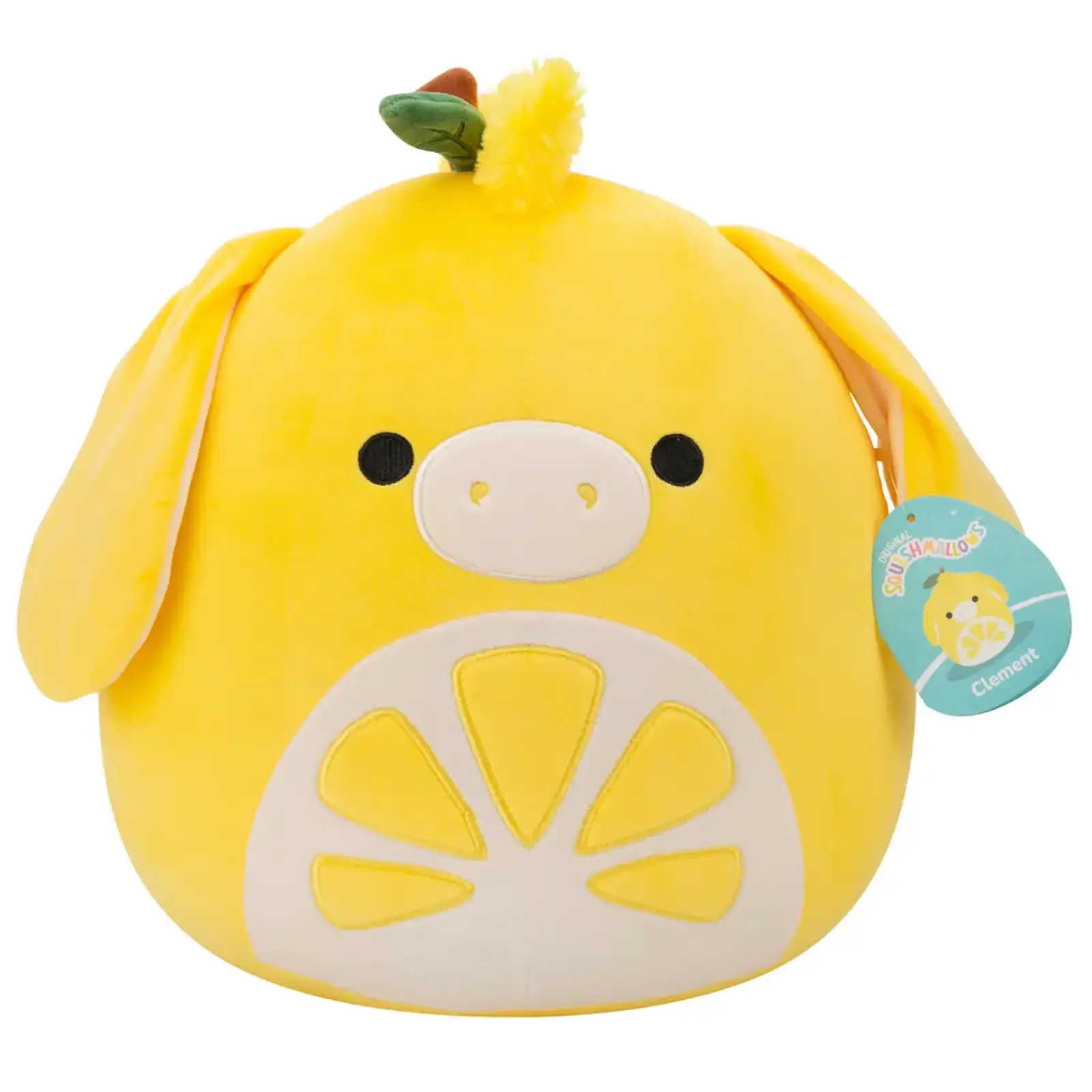 М'яка іграшка SQUISHMALLOWS – ВІСЛЮЧОК-ЛИМОНЧИК КЛЕМЕНТ (30 см) (SQCR07968)