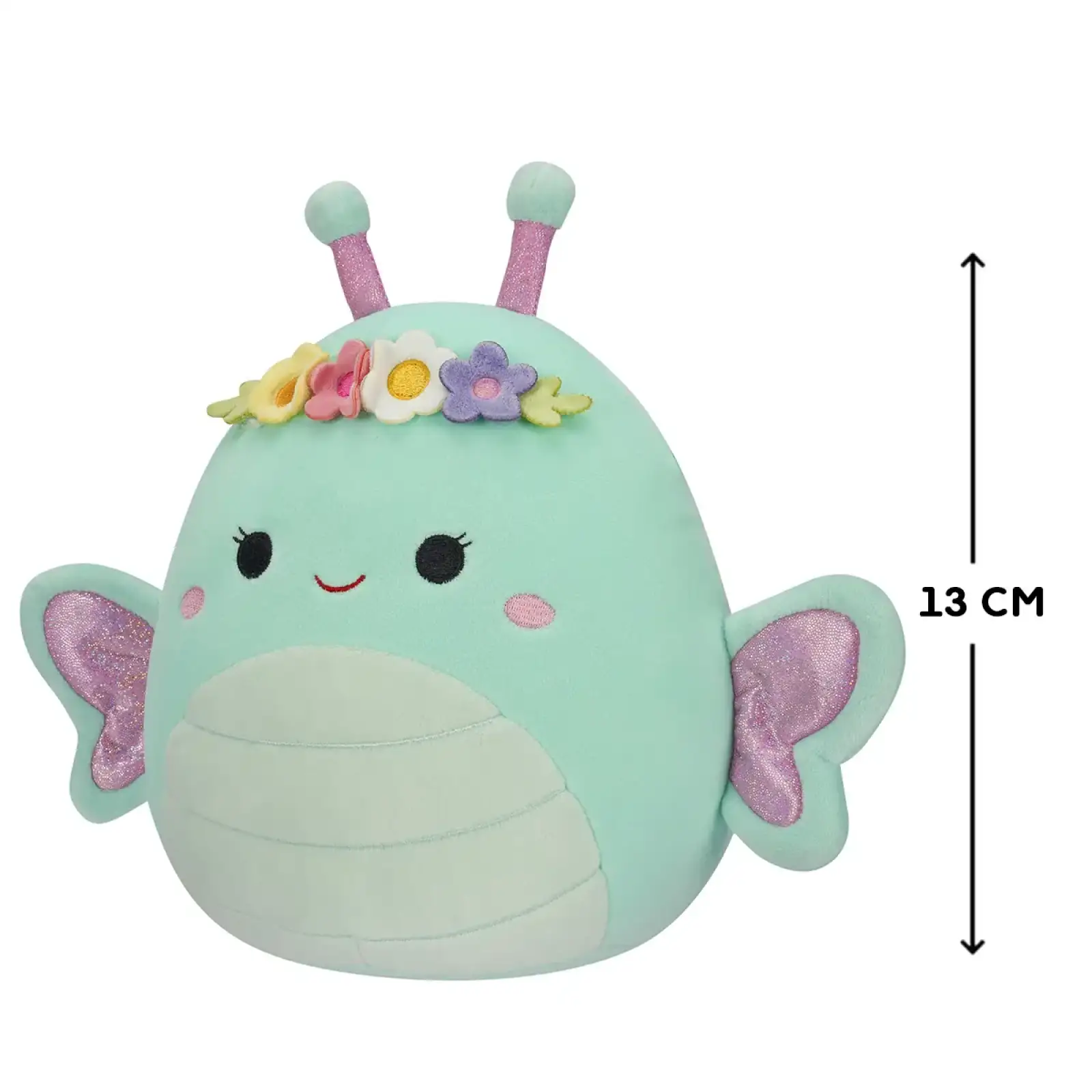 Мягкая игрушка SQUISHMALLOWS - БАБОЧКА РЕЙНА (13 cm) (SQER00814)