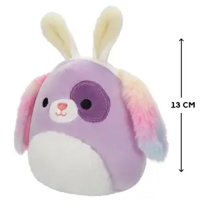 М'яка іграшка SQUISHMALLOWS - СОБАКА БАРБ (13 cm) (SQER00908)