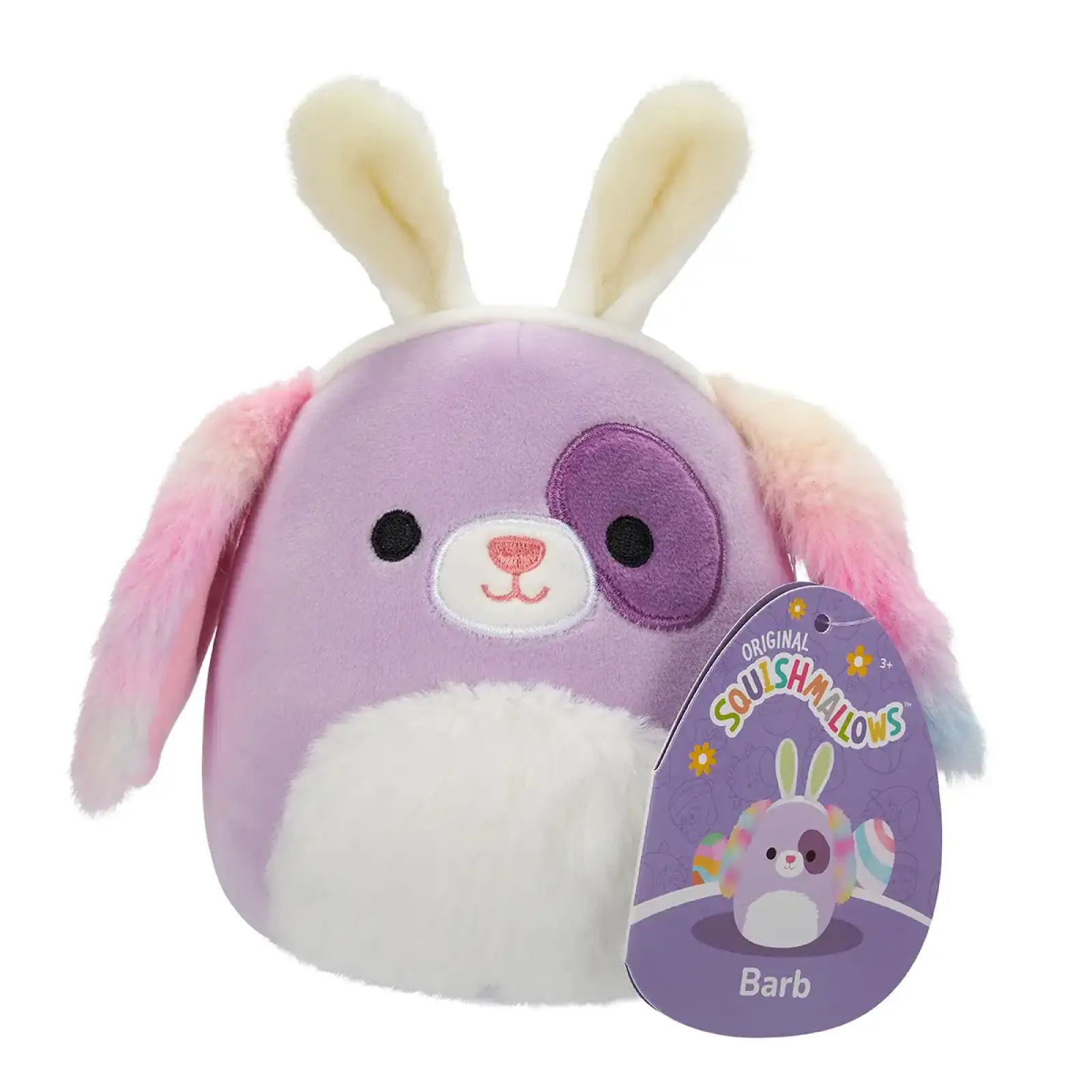М'яка іграшка SQUISHMALLOWS - СОБАКА БАРБ (13 cm) (SQER00908)